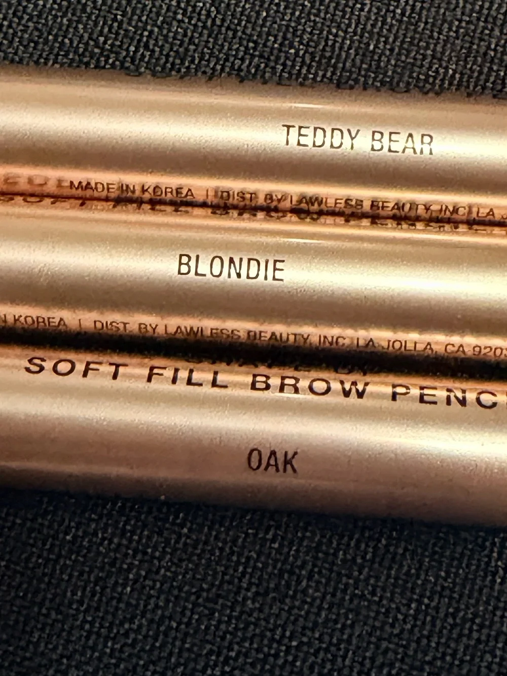 🌷 Lawless Shape Up Soft Fill Eyebrow Pencil Teddy Bear /Blondie / Oak New FullSz